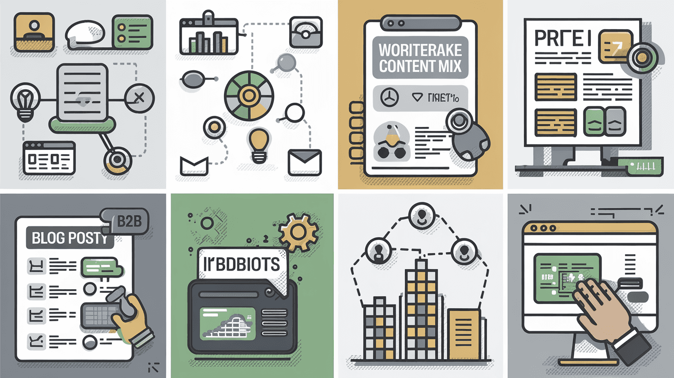 5. Develop a Diverse B2B Content Mix